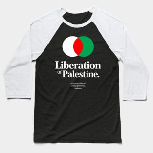 Liberation Of Palestine Baseball T-Shirt